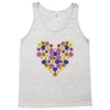 Pansy Heart Tank Top