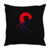 magnetic knight Throw Pillow