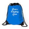 bride's drinking team diamond ring bachelorette Drawstring Bags