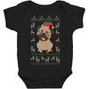 ugly sweater dog Baby Bodysuit