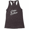 crazy for swayze Racerback Tank