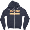 domino Zipper Hoodie
