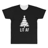 lit af All Over Men's T-shirt
