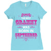 The Best Grammy Was Born In Sebtember Ladies Fitted T-Shirt