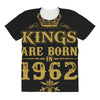 kings are born in 1962 All Over Women's T-shirt