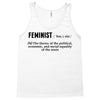 Feminist Noun Tank Top