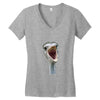 Deve kusu Women's V-Neck T-Shirt