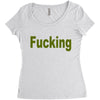 fucking Women's Triblend Scoop T-shirt