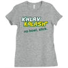 khlav kalash Ladies Fitted T-Shirt