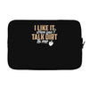 talk dirt to me Laptop sleeve