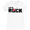 let's rock Ladies Fitted T-Shirt
