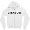 break out Zipper Hoodie