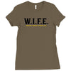 Wife.. Washing Ironing Fucking Etc Ladies Fitted T-Shirt