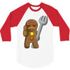sad gingerbread 3/4 Sleeve Shirt