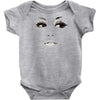 girl eye face Baby Onesie