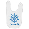 shirt steuerrad yacht boot ship sailing captain segeln kapit&auml;n Baby Bibs