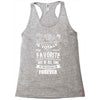 My Papa is Totally My Most Favorite Guy Of All Time Racerback Tank
