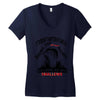 it doesn t matter if she is short fat and has a big mouth as long as s Women's V-Neck T-Shirt
