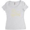 i'd rather be hunting Women's Triblend Scoop T-shirt