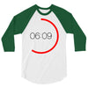 time check 3/4 Sleeve Shirt