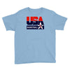 usa basketball logo Youth Tee
