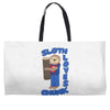 sloth loves chunk Weekender Totes