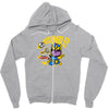 assemble! (yellow outline) Zipper Hoodie