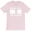 geeks will save the world mac version (2) T-Shirt