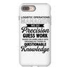 logistic operator manager we do precision guess work based on unreliab iPhone 8 Plus