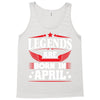 Legends Are Born In April Tank Top