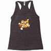 playful foxes Racerback Tank