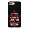 funny teacher iPhone 8 Plus