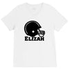 promo football V-Neck Tee