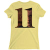 Team 11 Ladies Fitted T-Shirt