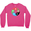 zentao symbol as evolution of the tao (yin yang) Crewneck Sweatshirt