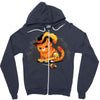 puss in boot Zipper Hoodie