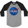 nerd 3/4 Sleeve Shirt