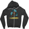 save the galaxy Zipper Hoodie