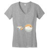 blowfish pranks Women's V-Neck T-Shirt