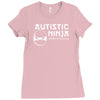 autistic ninja Ladies Fitted T-Shirt