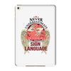 who knows sign language iPad Mini 4
