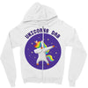 Unicorns Dab Zipper Hoodie