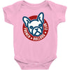 french bulldog club Baby Bodysuit