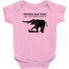 elephants never forget and they never forgive t shirt funny mens tee n Baby Onesie