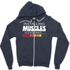 musculs installing Zipper Hoodie