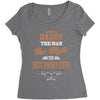 daddy the man the myth best daddy ever Women's Triblend Scoop T-shirt