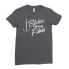 fishing girls! Ladies Fitted T-Shirt