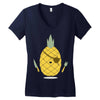 pineapple vengeance Women's V-Neck T-Shirt
