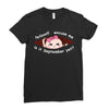 September Peeking Out Asian Baby Girl Ladies Fitted T-Shirt