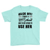 Back Off Crazy Aunt Afraid To Use Her Youth Tee